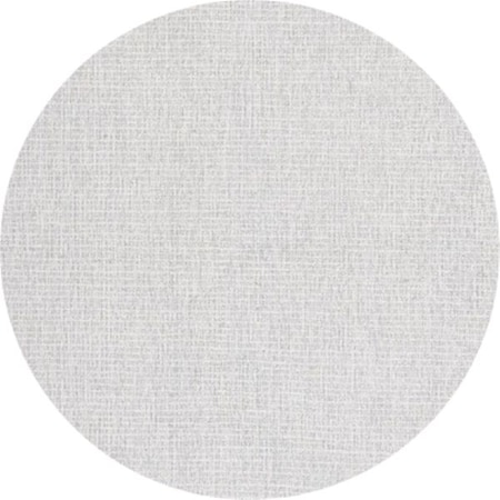 Safavieh 6 x 6 ft. Abstract Contemporary Hand Tufted Round Rug; Light Grey & Ivory ABT468F-6R